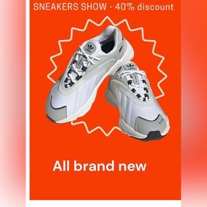 Adidas White and Gray Sneakers